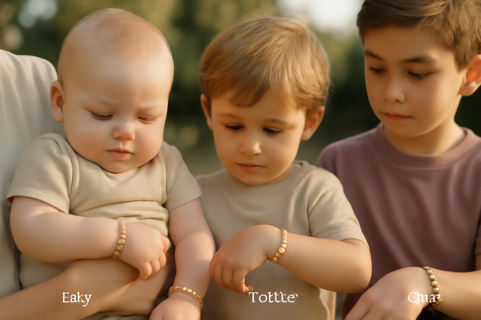 découvrez comment choisir la taille idéale de gourmette en fonction de l'âge de votre enfant pour un ajustement parfait et un confort optimal.